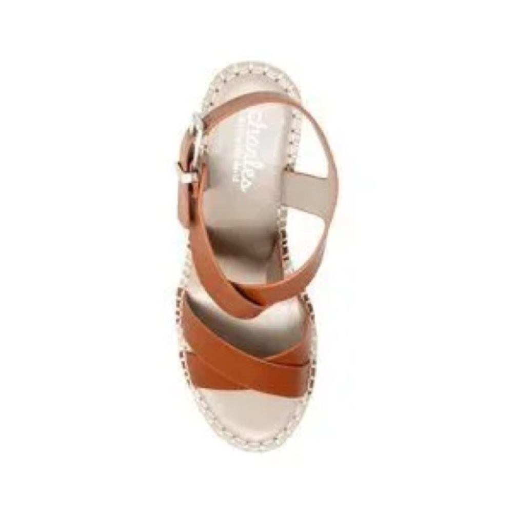 Charles by Charles David Caramel NORWAY Espadrille Wedge Sandal
